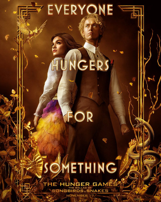 Une bande annonce pour le prequel de Hunger Games : Hunger Games - La Ballade du serpent et de l'oiseau chanteur